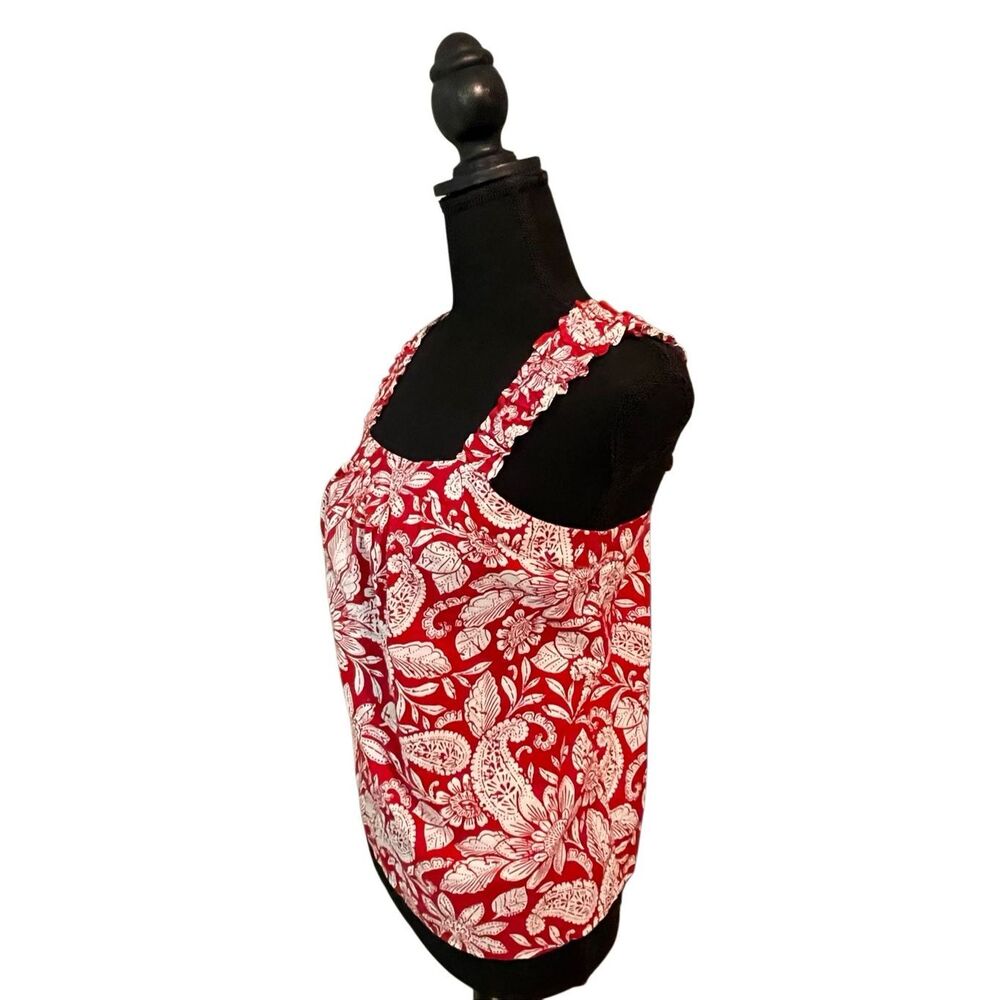 Loft Women’s Flowered Halter Tank Top - Picture 4 of 14